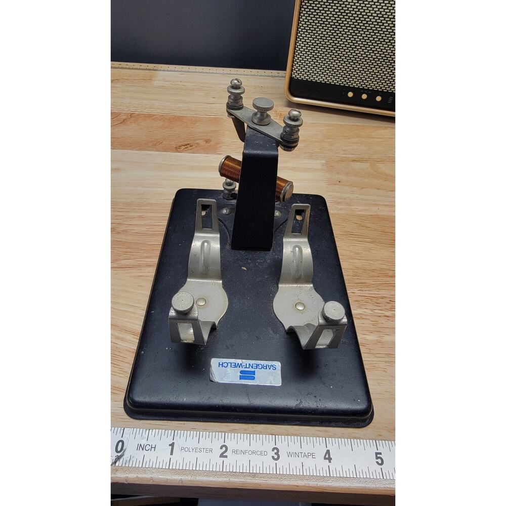 VINTAGE SARGENT WELCH demonstration toy Missing motor